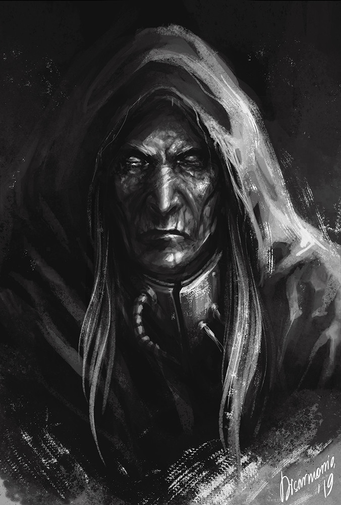 malcador the sigillite (warhammer 40k) drawn by veronica_anrathi