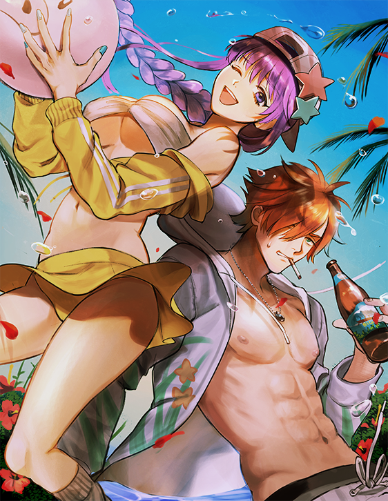 bb and robin hood (fate and 1 more) drawn by sevenven