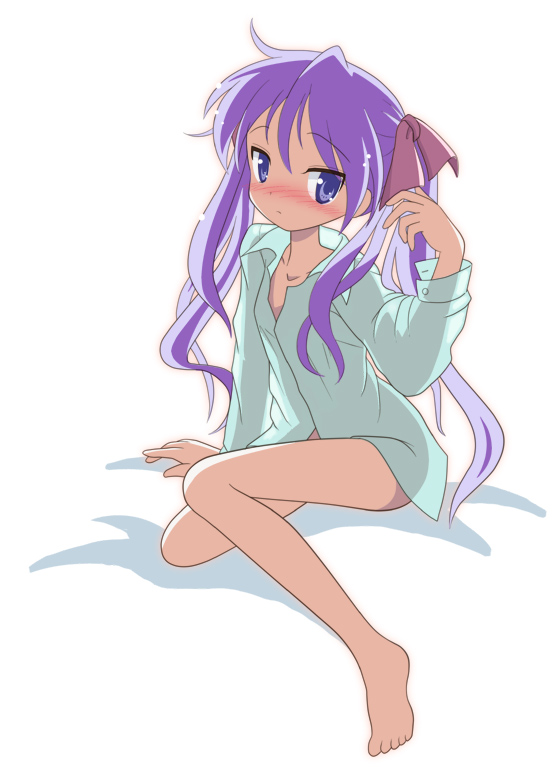 hiiragi kagami (lucky star) drawn by mel_(melty_pot)