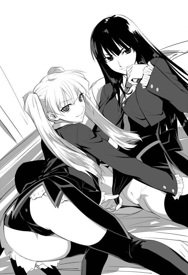 lucifer and asmodeus (umineko no naku koro ni) drawn by nibai