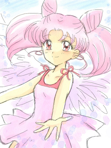 chibi usa (bishoujo senshi sailor moon) drawn by miisuke_(pinksugar)