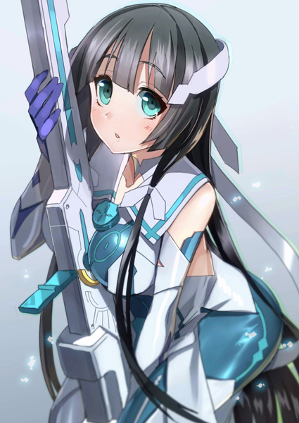 tougou mimori (yuusha de aru and 1 more) drawn by is_ii