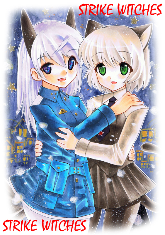 sanya v. litvyak and eila ilmatar juutilainen (world witches series and 1 more) drawn by kidanieru