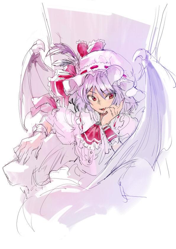 remilia scarlet (touhou) drawn by matsuda_(matsukichi)