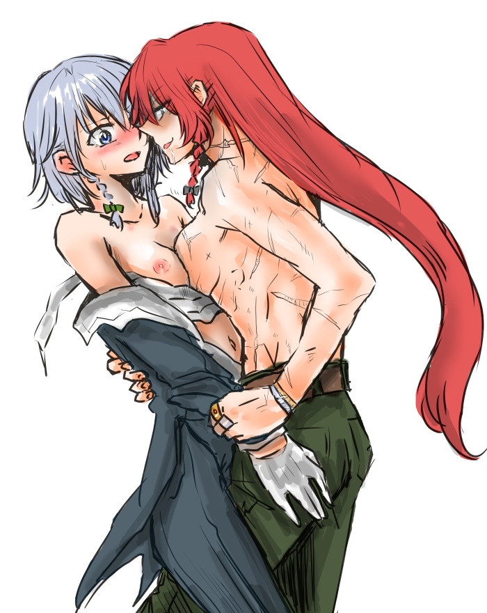 izayoi sakuya and hong meiling (touhou) drawn by matsuri_kyuuta