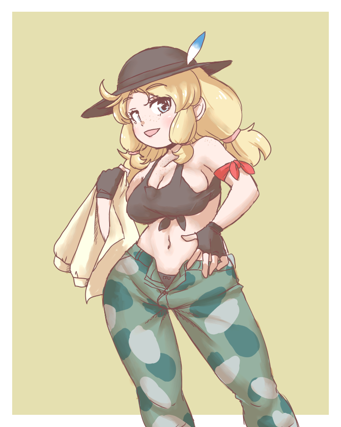 calenda (kemono friends and 1 more) drawn by maki_(02uh14l1b740ao2)