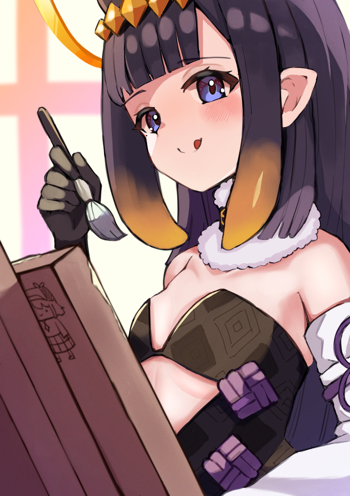 ninomae ina'nis and watson amelia (hololive and 1 more) drawn by greenterumints