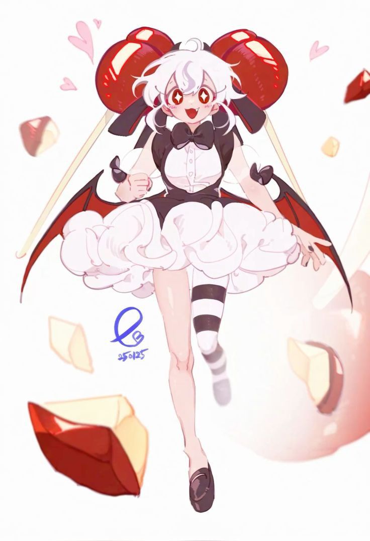 candy apple cookie (cookie run and 1 more) drawn by pb_epi_0