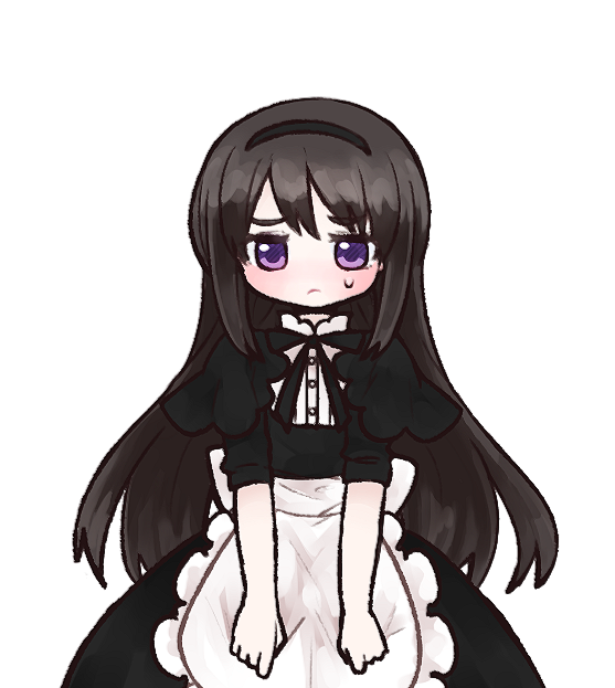 akemi homura (mahou shoujo madoka magica) drawn by fc_(efushii)