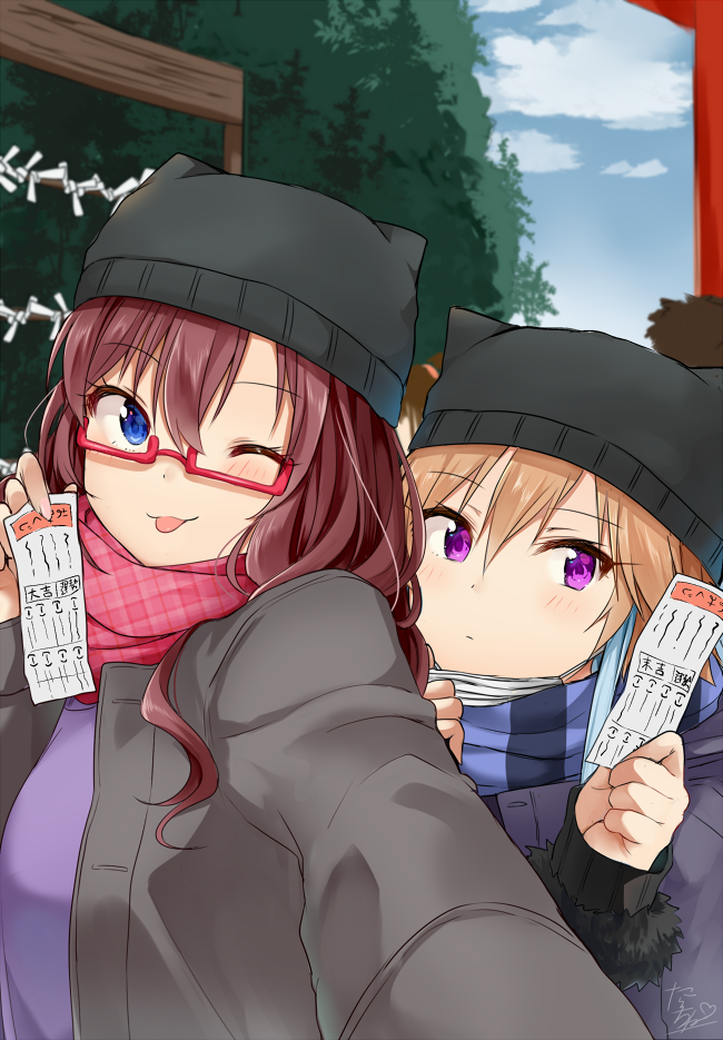 ichinose shiki and ninomiya asuka (idolmaster and 1 more) drawn by tarachine