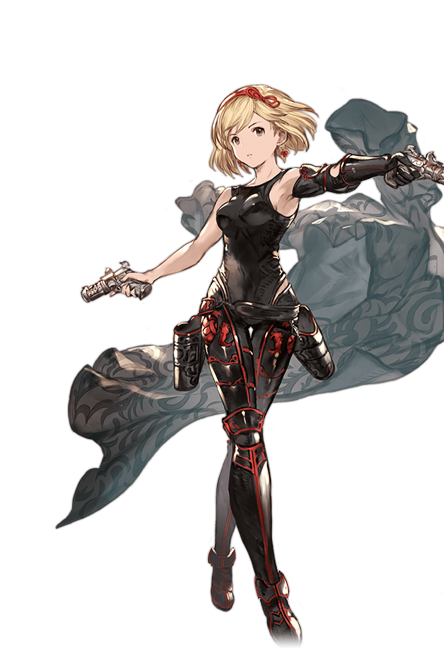 djeeta and gunslinger (granblue fantasy) drawn by minaba_hideo