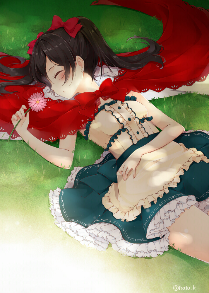 yazawa nico and little red riding hood (love live! and 3 more) drawn by hazuki_natsu