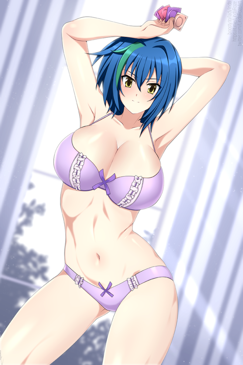 xenovia quarta (high school dxd) drawn by lindaroze