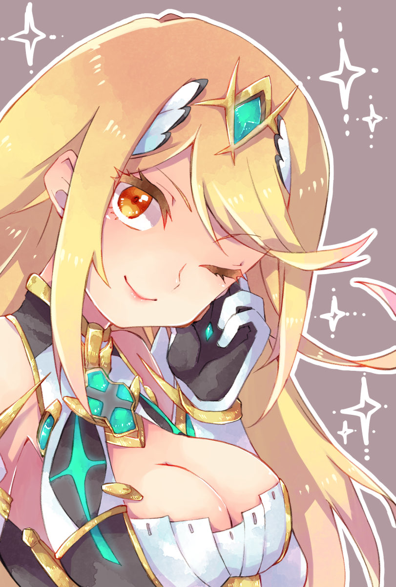 mythra (xenoblade chronicles and 1 more) drawn by yuzuma_(321353)