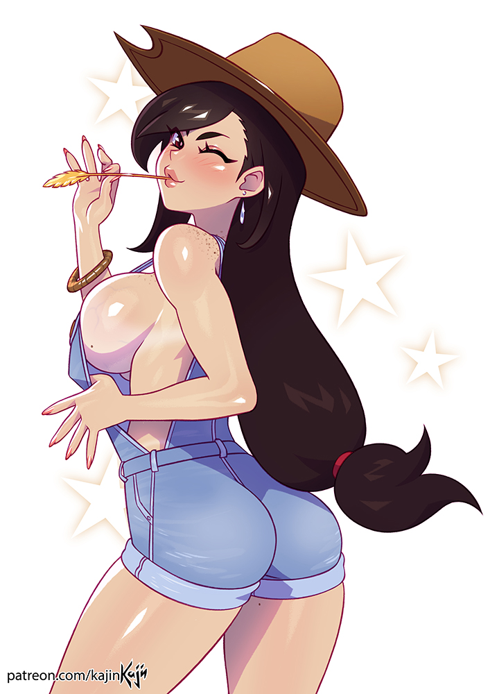 tifa lockhart (final fantasy and 1 more) drawn by kajin_(kajinman)