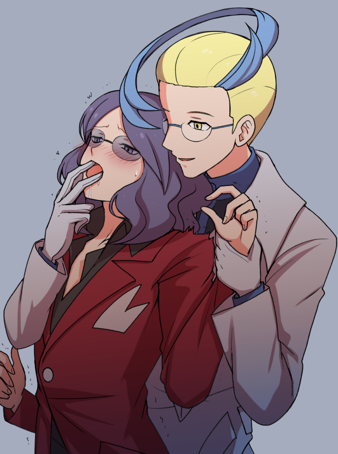 colress and lucian (pokemon and 2 more) drawn by akr_(tvfz2233)