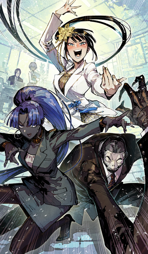 hassan of serenity, king hassan, assassin, female assassin, hassan of the cursed arm, and 2 more (fate and 1 more) drawn by akagishi_k