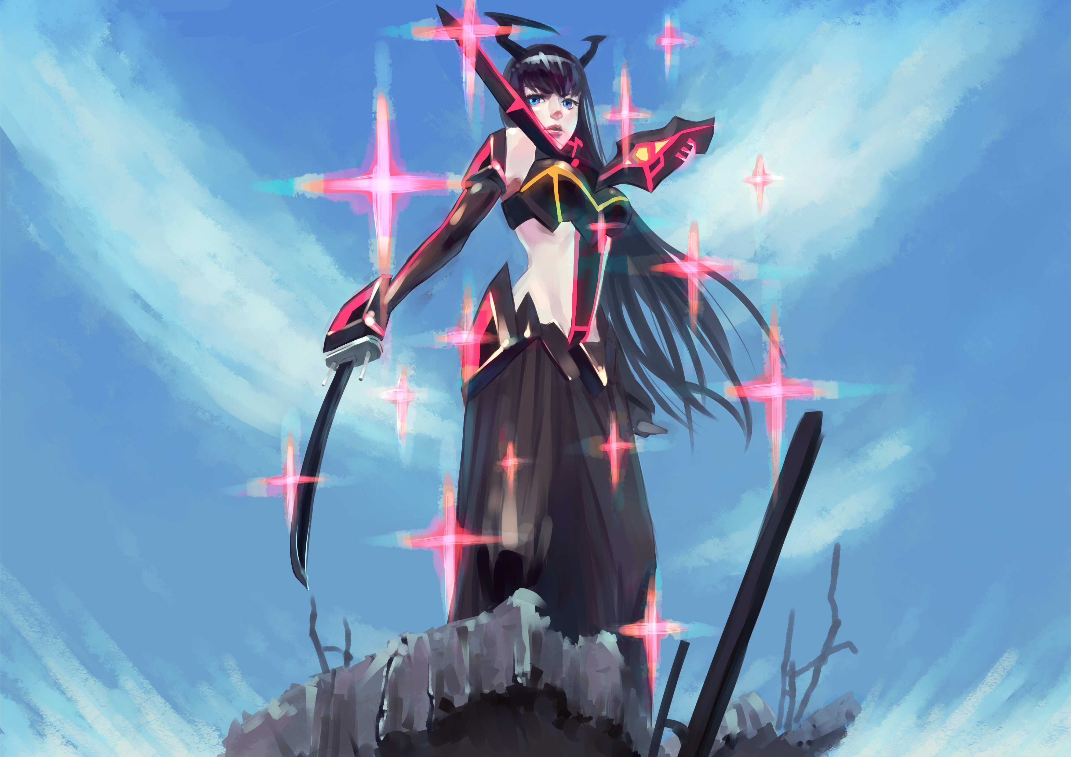Senketsu And Kiryuuin Satsuki Kill La Kill Drawn By Kagaya Pixiv Danbooru Satsuki kiryuin (鬼 (き) 龍 (りゅう) 院 (いん) 皐 (さ) 月 (つき) kiryuin satsuki) is one of the main characters in kill la kill. kiryuuin satsuki kill la kill drawn