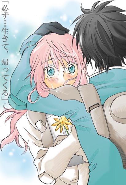 setsuna f. seiei and feldt grace (gundam and 1 more) drawn by aotuki_nanase