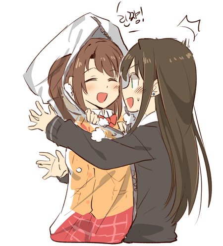 shibuya rin and shimamura uzuki (idolmaster and 1 more) drawn by akni