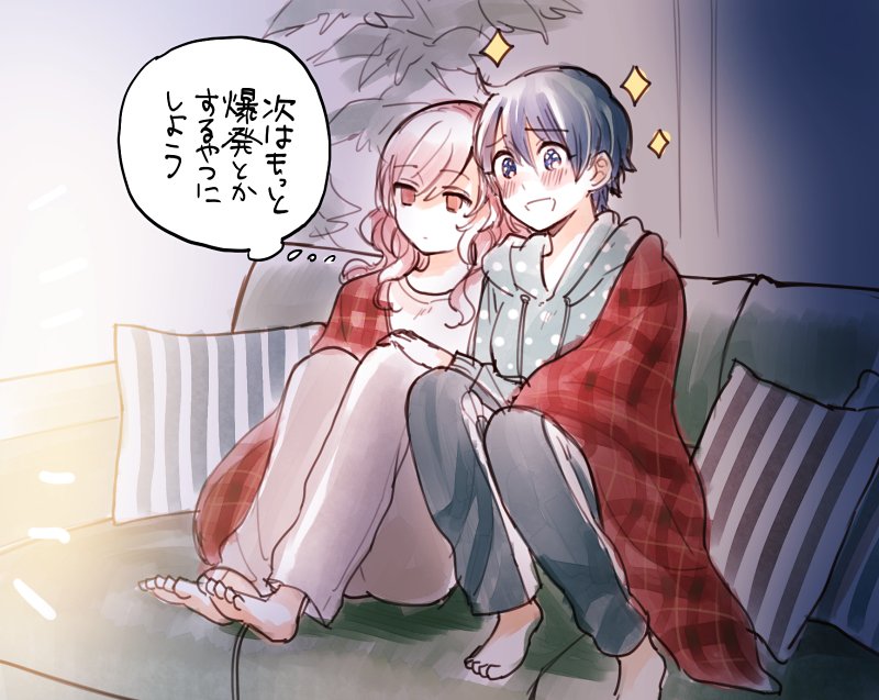 senoo mizuki and nikaido moe (ano ko ni kiss to shirayuri wo) drawn by canno