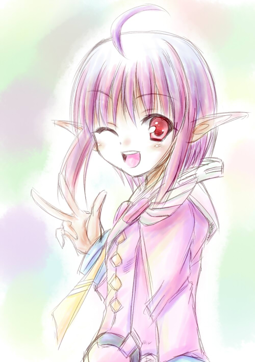phantasy star and 2 more drawn by cilfy