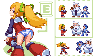 roll, mega man, dr. light, and eddie (mega man) drawn by sb_(coco1)
