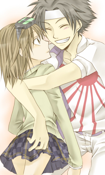 misaka imouto and sogiita gunha (toaru majutsu no index) drawn by shiro_(mikanbako)