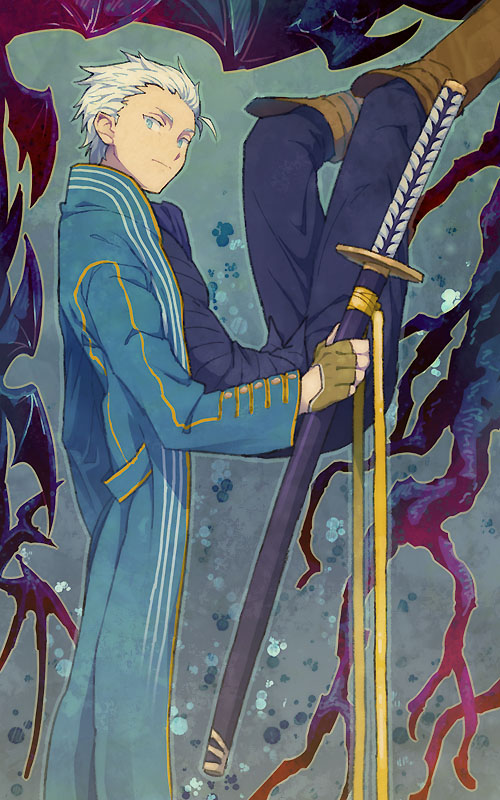 vergil (devil may cry and 1 more) drawn by mimana