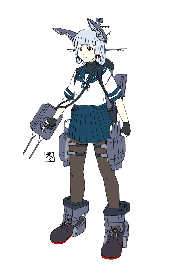 fubuki and murakumo (kantai collection) drawn by fuyuyama_anri