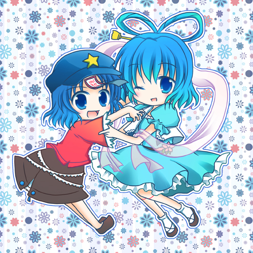 kaku seiga and miyako yoshika (touhou) drawn by kashiwadokoro