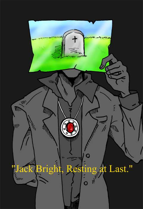 jack bright and scp-963 (scp foundation) drawn by gren_(waxdoll03)
