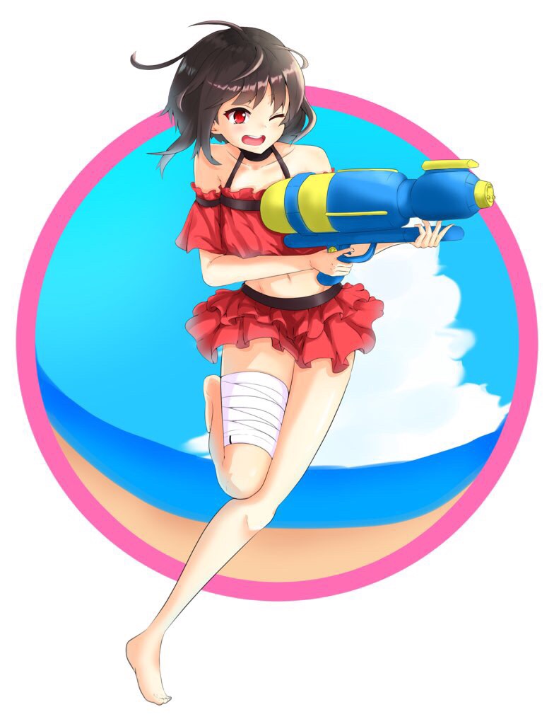 megumin (kono subarashii sekai ni shukufuku wo!) drawn by m.tokotsu
