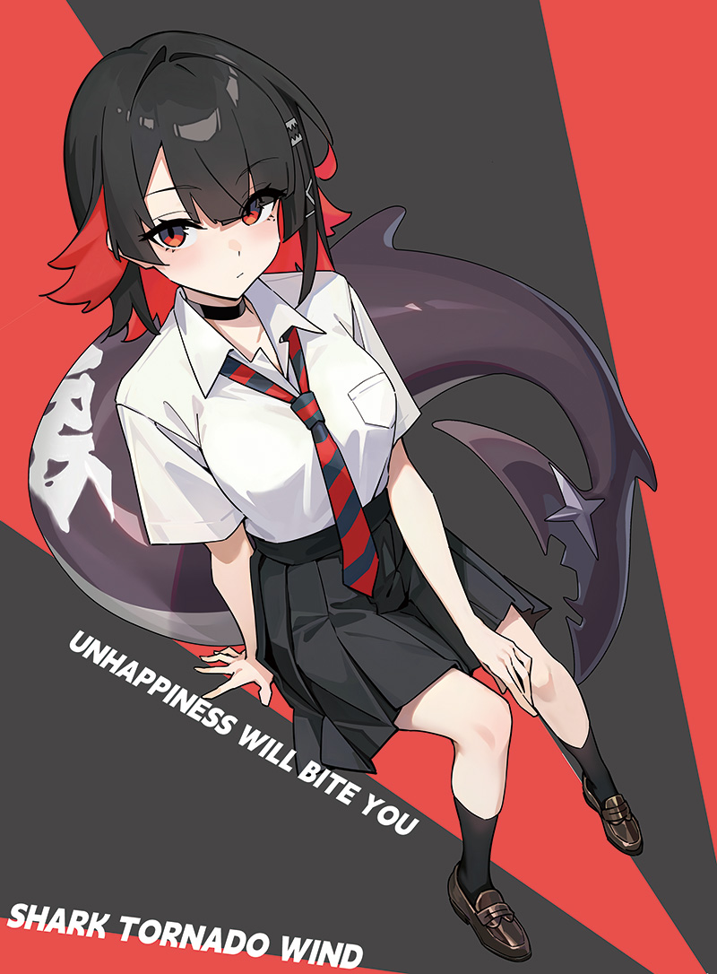 ellen joe (zenless zone zero) drawn by azusa_hina
