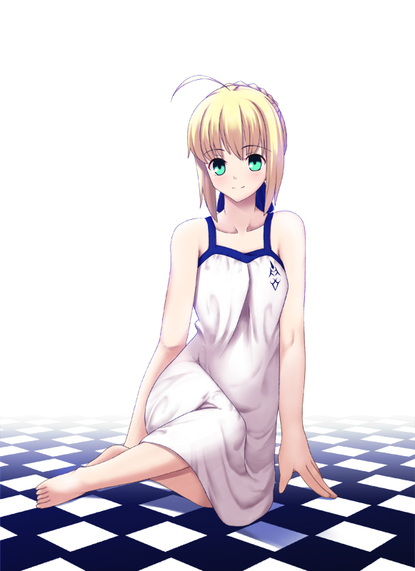artoria pendragon and saber (fate and 1 more) drawn by citemer