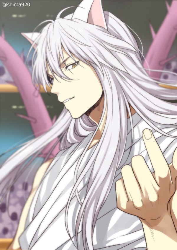 kurama and youko kurama (yu yu hakusho) drawn by mashima_shima