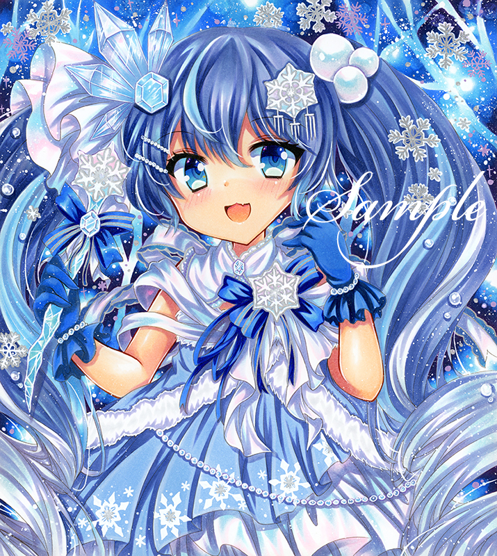 hatsune miku and yuki miku (vocaloid) drawn by rui_(sugar3)