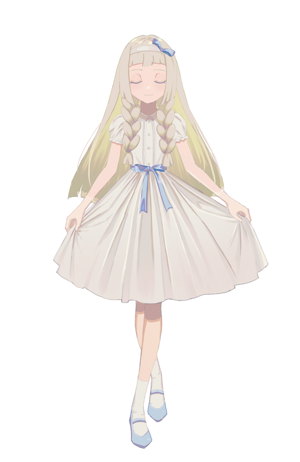 lillie (pokemon and 1 more) drawn by ak1