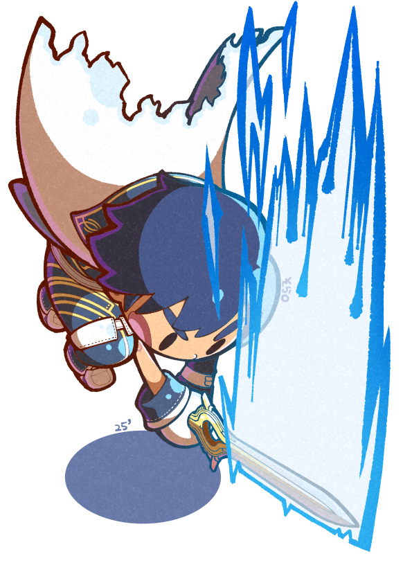 chrom (fire emblem and 2 more) drawn by 04sora40