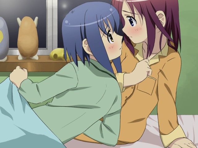 inamori mika and amamiya manami (gakuen utopia manabi straight!) drawn by sanshita