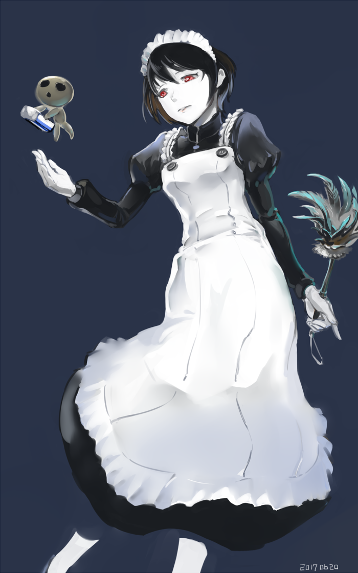 mary and poltergeist (shin megami tensei and 2 more) drawn by koma_nezumi