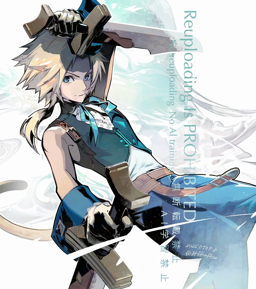 zidane tribal (final fantasy and 1 more) drawn by cofffee