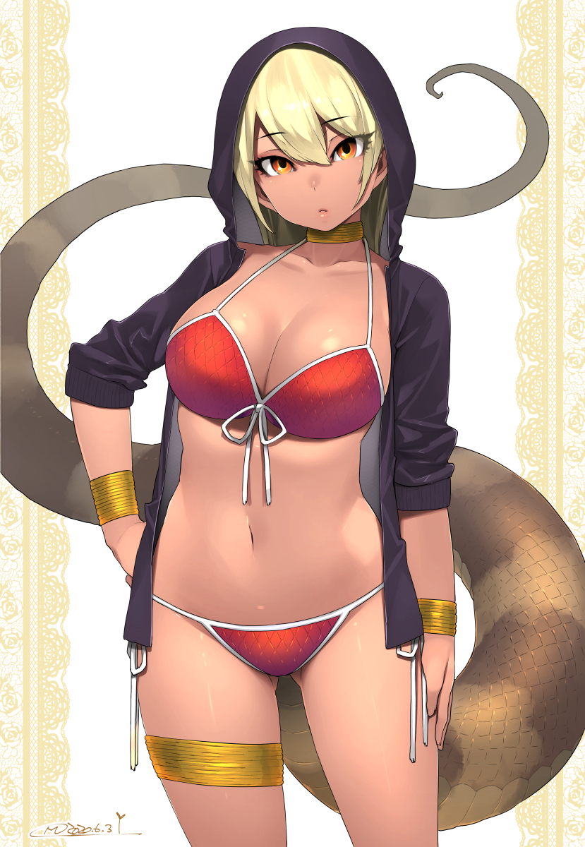 king cobra (kemono friends) drawn by mitsuba_minoru