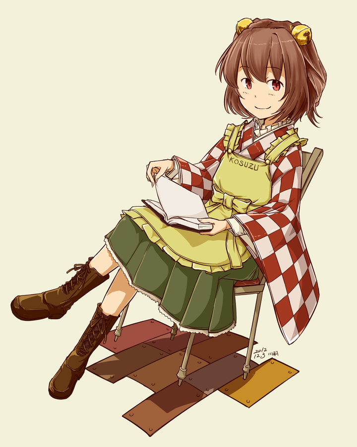 motoori kosuzu (touhou) drawn by kawashina_(momen_silicon)