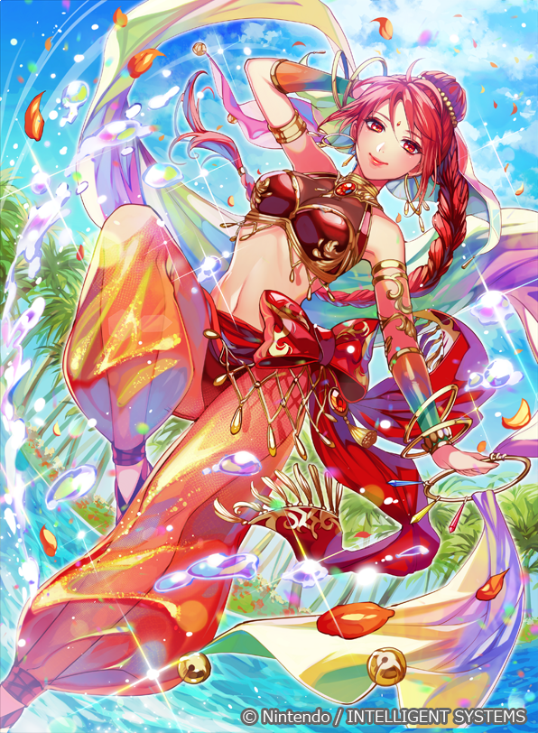 tethys (fire emblem and 2 more) drawn by matsurika_youko