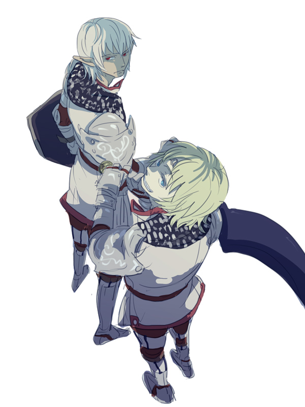 paladin, buront, and naitou (touhou and 3 more) drawn by emu_(losspass)