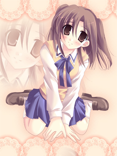 yumizuka satsuki (tsukihime and 1 more) drawn by kujira_(knave)