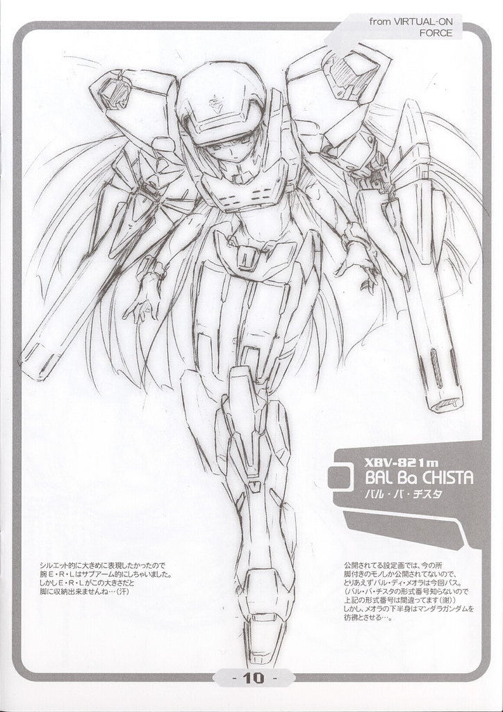 bal ba chista and bal (virtual on) drawn by komatsu_eiji