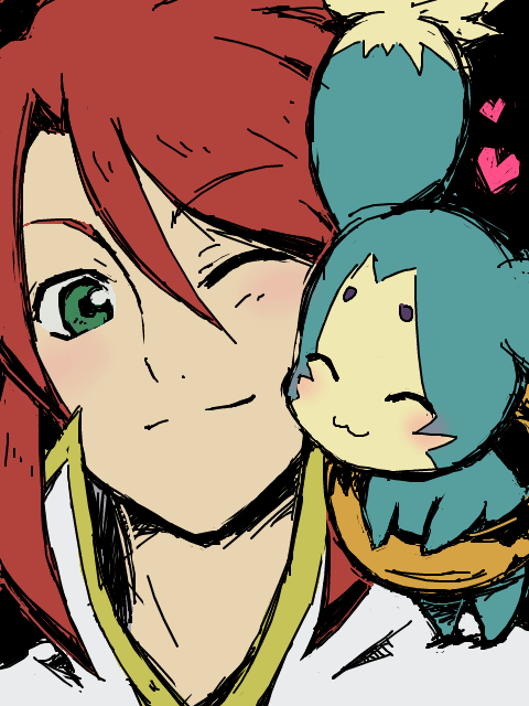 luke fon fabre and mieu (tales of and 1 more) drawn by hanosuke