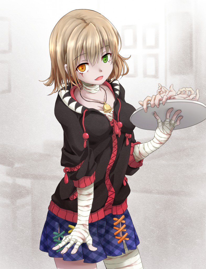 cafe no zombi-ko (project upd8) drawn by kanimusiv_v